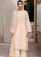 Zync By Florent Digital Printed Lawn 3 Piece Unstitched Suit FL25ZDWV3 D-9A
